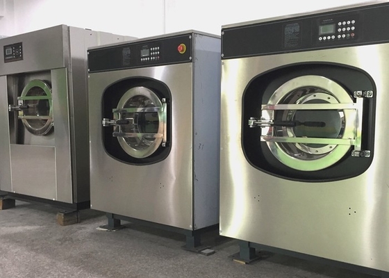 2.2kw 25kg औद्योगिक वाशिंग मशीन लाँड्री वॉशर चिमटा जंग मुक्त