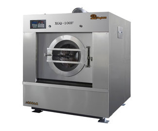 अस्पतालों के लिए स्टेनलेस स्टील फ्रंट लोडर वॉशिंग मशीन लाँड्री उपकरण